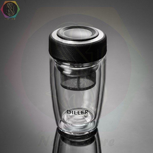 بطری-دمنوش-ساز-شیشه-ای-پیرکس(بوروسیلیکات)-درب-مشکی-1-462
