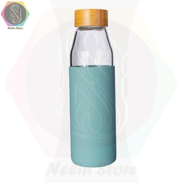 بطری-شیشه-ای-پیرکس(بوروسیلیکات)-سبز-G22